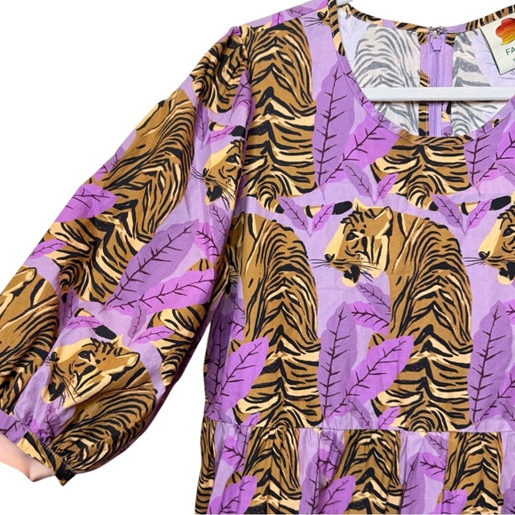 FARM Rio Tiger Leaves Mini Dress - Picture 6 of 13